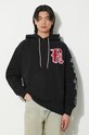 Ρούχα Βαμβακερή μπλούζα Aries Nothing Matters Embroidered SUAR20011X μαύρο