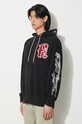 Βαμβακερή μπλούζα Aries Nothing Matters Embroidered μαύρο SUAR20011X