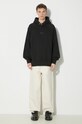 Βαμβακερή μπλούζα Vans Premium Standards Hoodie Fleece LX VN000GZ1BLK1 μαύρο SS24