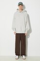 Vans felpa in cotone Premium Standards Hoodie Fleece LX VN000GZ1RKZ1 beige SS24