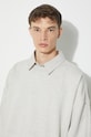 Vans hanorac de bumbac Premium Standards Crew Fleece LX bej VN000GBWRKZ1