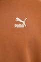 Puma hanorac de bumbac BETTER CLASSICS 624241 maro