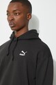 Puma hanorac de bumbac BETTER CLASSICS 624241 negru