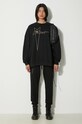 Rick Owens hanorac de bumbac x Champion Jumbo Sweat CM01D0462 negru SS24