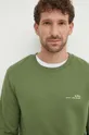 zelena Bombažen pulover A.P.C. sweat item