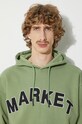 Market hanorac de bumbac Community Garden Hoodie 397000580 verde