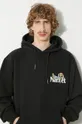 nero Market felpa in cotone Better Call Bear Hoodie