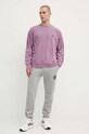 Rip Curl bluza bawełniana 049MFL fioletowy SS24