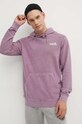 Одяг Бавовняна кофта Rip Curl 04EMFL фіолетовий