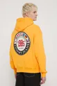 Tommy Jeans felpa in cotone Archive Games giallo
