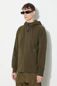 Бавовняна кофта C.P. Company Diagonal Raised Fleece Goggle зелений 16CMSS082A005086W