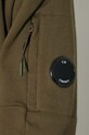 C.P. Company felpa in cotone Diagonal Raised Fleece Zipped 16CMSS400A005086W