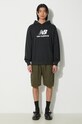 New Balance felpa Sport Essentials MT41501BK nero AW24