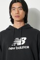 New Balance felpa Sport Essentials MT41501BK nero