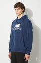 Μπλούζα New Balance Sport Essentials σκούρο μπλε MT41501NNY