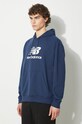New Balance sweatshirt Sport Essentials navy MT41501NNY
