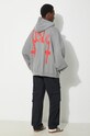 Bavlněná mikina 032C 'Mayhem' Bubble Hoodie SS24.C.2030 šedá SS24