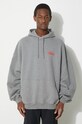 Oblečení Bavlněná mikina 032C 'Mayhem' Bubble Hoodie SS24.C.2030 šedá