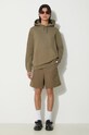 Bavlněná mikina Norse Projects Vagn Slim Organic N20.1276.8076 zelená SS24