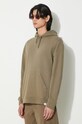 Bavlněná mikina Norse Projects Vagn Slim Organic zelená N20.1276.8076
