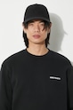 Бавовняна кофта Norse Projects Arne Relaxed Organic Logo N20.1302.9999 чорний