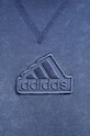 adidas bluza bawełniana IR5196 niebieski