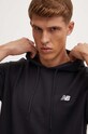 New Balance bluza Small Logo French czarny MT41508BK