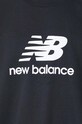 New Balance bluza Stacked Logo French MT41500BK