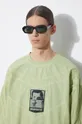 πράσινο Βαμβακερή μπλούζα PLEASURES Mentor Crewneck