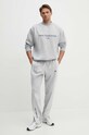 Суичър New Balance Hoops MT41597AGT сив SS24