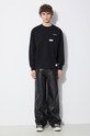 NEIGHBORHOOD cotton longsleeve top Classic-P Crewneck 241FPNH.CSM05 black SS24
