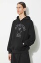A Bathing Ape bluza Rhinestone College Pullover Hoodie czarny 1K30114306