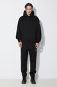 Neil Barrett sweatshirt Easy Drop Shoulder Double Bolts Hoodie MY72212R.Y514.001N black SS24