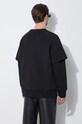 Одяг Кофта Neil Barrett Slim Dropped Shoulder Double Layer Sweatshirt MY72251R.Y501.001N чорний