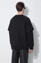 Neil Barrett felpa Slim Dropped Shoulder Double Layer Sweatshirt Rivestimento: 100% Poliestere Materiale principale: 74% Cotone, 21% Poliestere, 5% Elastam