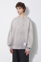 Maison MIHARA YASUHIRO felpa in cotone Sun Faded beige A12PO542