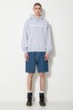 thisisneverthat cotton sweatshirt T-logo LT Hoodie TN240TSWHO01 gray SS24