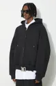 black 1017 ALYX 9SM cotton sweatshirt Belted Buckle Zip Hoodie
