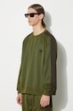 Кофта Needles Track Crew Neck Shirt зелений OT227