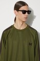 Needles felpa Track Crew Neck Shirt OT227 verde