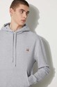Maison Kitsuné cotton sweatshirt Fox Head Patch Regular Hoodie LM00702KM0001 blue
