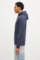 Bavlnená mikina Maison Kitsuné Fox Head Patch Regular Hoodie LM00702KM0001 tmavomodrá AW24