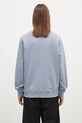 Clothing Maison Kitsuné cotton sweatshirt Fox Head Patch Regular Sweatshirt LM00301KM0001 blue