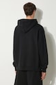 Oblečenie Bavlnená mikina Awake NY Serif Hoodie SP24.HD003 čierna