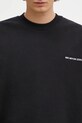 MKI MIYUKI ZOKU felpa Uniform Crewneck Sweat nero UNIFORM.CREWNECK.SWEAT