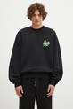 Одяг Кофта MKI MIYUKI ZOKU Leaf Crewneck Sweat LEAF.CREWNECK.SWEAT чорний