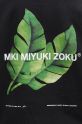 MKI MIYUKI ZOKU bluza Leaf Crewneck Sweat LEAF.CREWNECK.SWEAT czarny