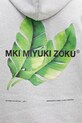 Mikina MKI MIYUKI ZOKU Leaf Hoody LEAF.HOODY sivá