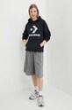 Converse felső 10026897.A01 fekete SS24