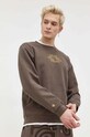 Бавовняна кофта Converse x Wonka 10026543.A01 коричневий SS24